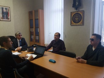 Встреча с представителями Калининградской региональной организации Всероссийского общества слепых
